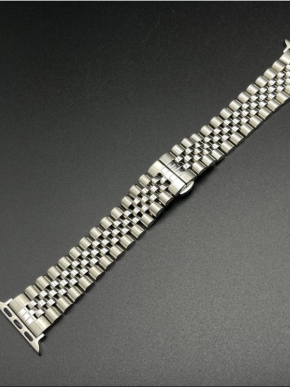 Apple Style Replacement Jubilee Steel Bracelet (Silver)